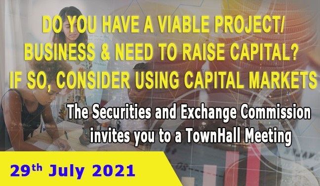 The Securities and Exchange Invites You to A Virtual Townhall Meeting